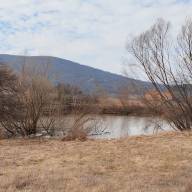 Plac u Sokobanji sa malim jezerom